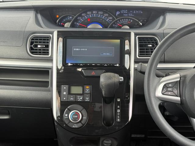 ★スマートアシストＩＩ★スマートキー★プッシュスタート★オートライト★アイドリングストップ★パワースライドドア★純正エアロスタイル★ハーフレザーシート★ミラクルオープンドア★クラリオンナビ★フルセグ★