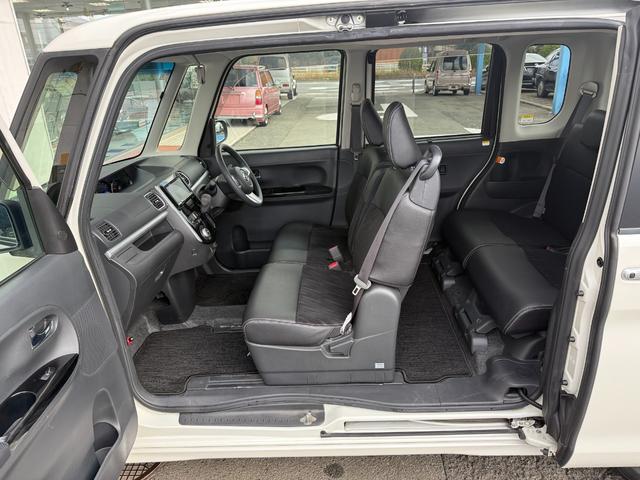 ★スマートアシストＩＩ★スマートキー★プッシュスタート★オートライト★アイドリングストップ★パワースライドドア★純正エアロスタイル★ハーフレザーシート★ミラクルオープンドア★クラリオンナビ★フルセグ★