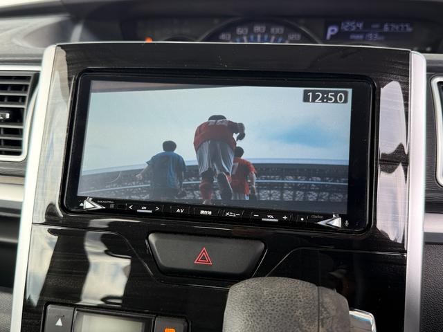 ★スマートアシストＩＩ★スマートキー★プッシュスタート★オートライト★アイドリングストップ★パワースライドドア★純正エアロスタイル★ハーフレザーシート★ミラクルオープンドア★クラリオンナビ★フルセグ★