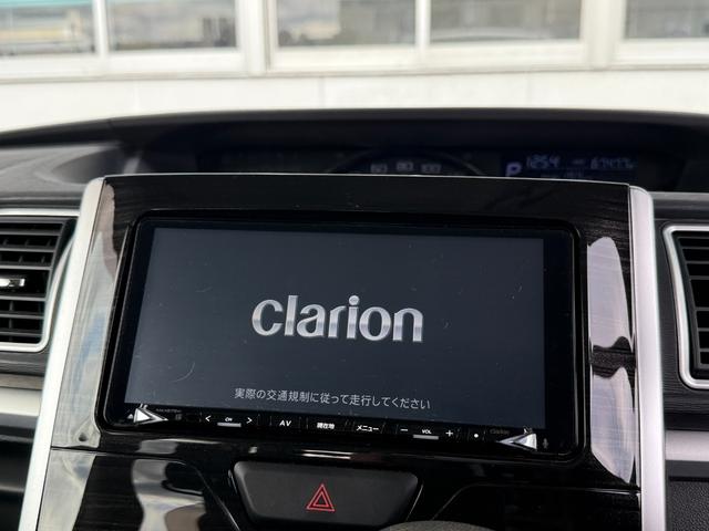 ★スマートアシストＩＩ★スマートキー★プッシュスタート★オートライト★アイドリングストップ★パワースライドドア★純正エアロスタイル★ハーフレザーシート★ミラクルオープンドア★クラリオンナビ★フルセグ★