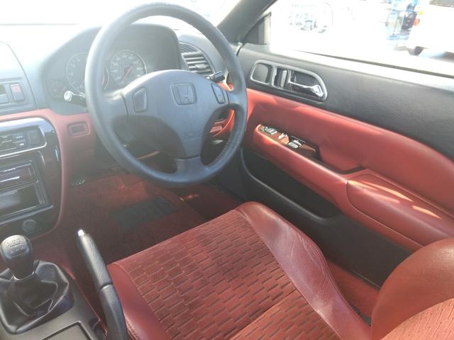 プレリュード SiR★5速MT★サンルーフ★ハーフレザーシート★VTEC★ ★キーレス★純正アルミホイール★レッドインテリア★H22Aエンジン★革巻きステアリング★タイミングベルト交換済★サンルーフ★ハーフレザーシート★車検2年取得総額★CDコンポ★(30枚目)