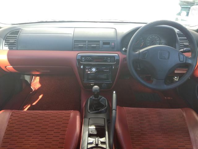 プレリュード SiR★5速MT★サンルーフ★ハーフレザーシート★VTEC★ ★キーレス★純正アルミホイール★レッドインテリア★H22Aエンジン★革巻きステアリング★タイミングベルト交換済★サンルーフ★ハーフレザーシート★車検2年取得総額★CDコンポ★(35枚目)