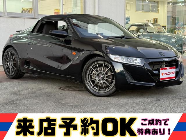 ターボ★センターディスプレイ★バックカメラ★アクティブリヤスポイラー★ＨＫＳ車高調★柿本改マフラー★スマートキー★ＬＥＤオートライト　ＥＴＣ★パドルシフト★ロールトップ★無限グリル★Ｂｌｕｅｔｏｏｔｈ