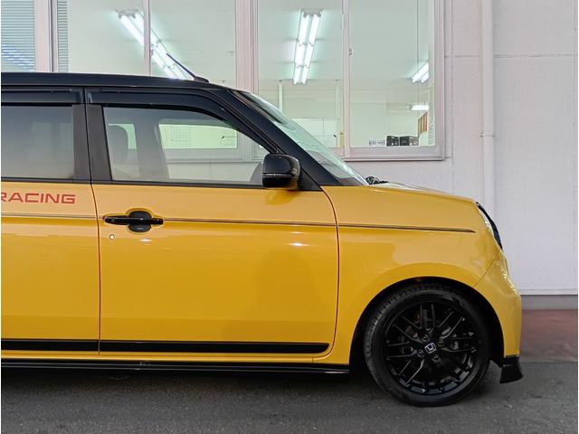 Ｎ－ＯＮＥ ＲＳ★６ＭＴ☆ギャザーズ８型ナビ★フルセグ★エアロパーツ★　ＳＰＯＯＮ足回り　フジツボマフラー　無限ドアプロテクター　社外エアロパーツ　Ｉ／Ｃターボ　前後ドラレコ　ビルトインＥＴＣ　専用１５インチアルミ　ギャザーズ８型ナビ　フルセグ　バックカメラ　ＬＥＤライト（14枚目）