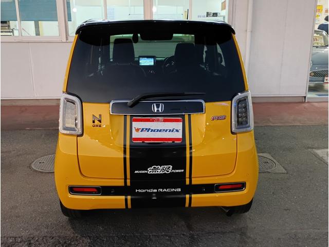 Ｎ－ＯＮＥ ＲＳ★６ＭＴ☆ギャザーズ８型ナビ★フルセグ★エアロパーツ★　ＳＰＯＯＮ足回り　フジツボマフラー　無限ドアプロテクター　社外エアロパーツ　Ｉ／Ｃターボ　前後ドラレコ　ビルトインＥＴＣ　専用１５インチアルミ　ギャザーズ８型ナビ　フルセグ　バックカメラ　ＬＥＤライト（43枚目）