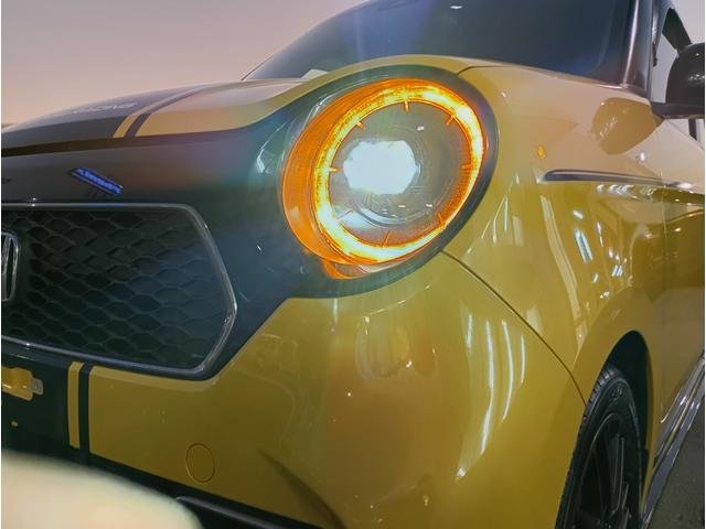 Ｎ－ＯＮＥ ＲＳ★６ＭＴ☆ギャザーズ８型ナビ★フルセグ★エアロパーツ★　ＳＰＯＯＮ足回り　フジツボマフラー　無限ドアプロテクター　社外エアロパーツ　Ｉ／Ｃターボ　前後ドラレコ　ビルトインＥＴＣ　専用１５インチアルミ　ギャザーズ８型ナビ　フルセグ　バックカメラ　ＬＥＤライト（79枚目）