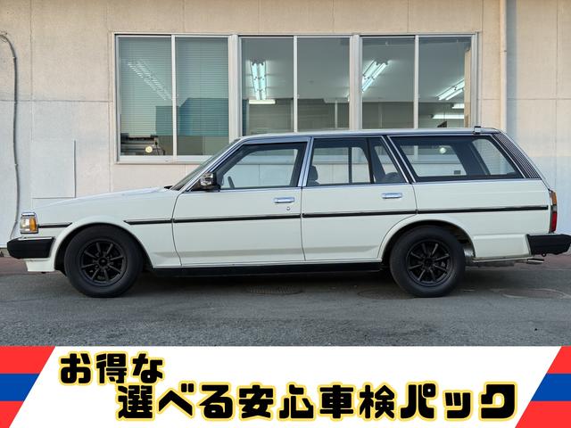 マークIIワゴン LG★RSワタナベ8スポークアルミ★実走行3.0万km★ ★エアコン★パワステ★純正フロアーマット★カスタムベースにオススメ★マットブラックバンパー★1G-EUエンジン直列6気筒130馬力★初期モデル★RSワタナベエイトスポークアルミ★走行30109km★(5枚目)