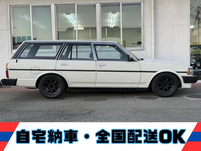 マークIIワゴン LG★RSワタナベ8スポークアルミ★実走行3.0万km★ ★エアコン★パワステ★純正フロアーマット★カスタムベースにオススメ★マットブラックバンパー★1G-EUエンジン直列6気筒130馬力★初期モデル★RSワタナベエイトスポークアルミ★走行30109km★(6枚目)