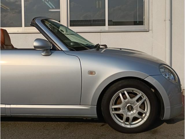 コペン アクティブトップ★MOMOステア★革調シート★ターボ★ MOMOウッドコンビハンドル キーレス ウッドパネル 革調シートカバー ENKEIアルミホイール 電動オープン ターボ シフトマチック 走行56546KM 試乗出来ます 修復歴無し 車検2年取得渡し(23枚目)