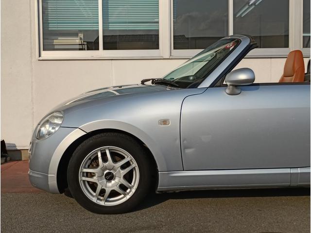 コペン アクティブトップ★MOMOステア★革調シート★ターボ★ MOMOウッドコンビハンドル キーレス ウッドパネル 革調シートカバー ENKEIアルミホイール 電動オープン ターボ シフトマチック 走行56546KM 試乗出来ます 修復歴無し 車検2年取得渡し(26枚目)