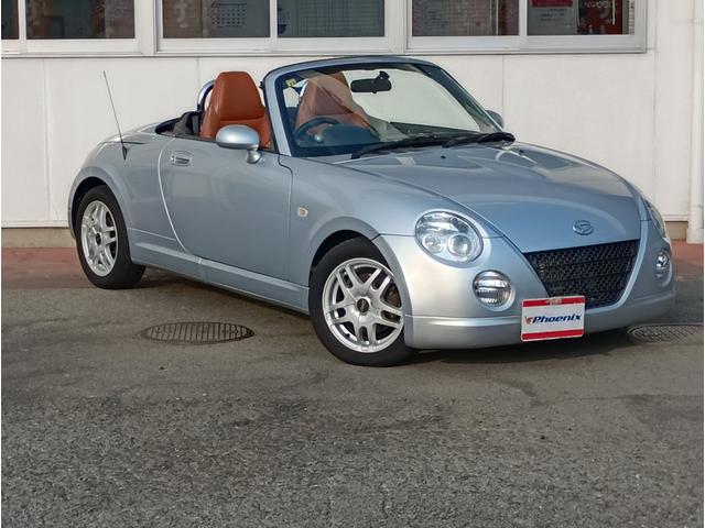 コペン アクティブトップ★MOMOステア★革調シート★ターボ★ MOMOウッドコンビハンドル キーレス ウッドパネル 革調シートカバー ENKEIアルミホイール 電動オープン ターボ シフトマチック 走行56546KM 試乗出来ます 修復歴無し 車検2年取得渡し(43枚目)