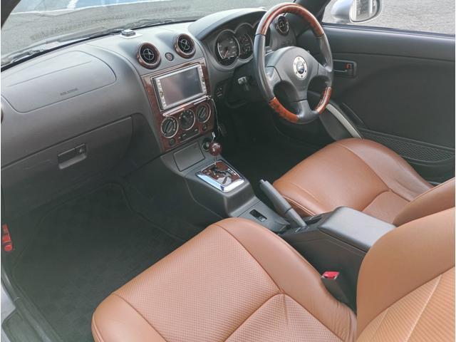 コペン アクティブトップ★MOMOステア★革調シート★ターボ★ MOMOウッドコンビハンドル キーレス ウッドパネル 革調シートカバー ENKEIアルミホイール 電動オープン ターボ シフトマチック 走行56546KM 試乗出来ます 修復歴無し 車検2年取得渡し(62枚目)