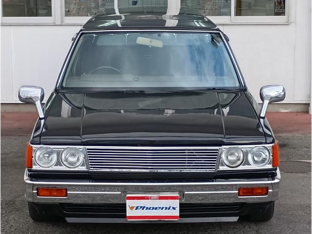 セドリックバン ベンチシート★コラムシフト★ローダウン★丸目4灯LEDライト ベンコラMT車 ローダウン 丸目4灯ライト クレーガーメッキホイール ディスプレイオーディオ バックカメラ Bluetoothオーディオ フェンダーミラー LEDライト V6エンジン メッキバンパー(18枚目)