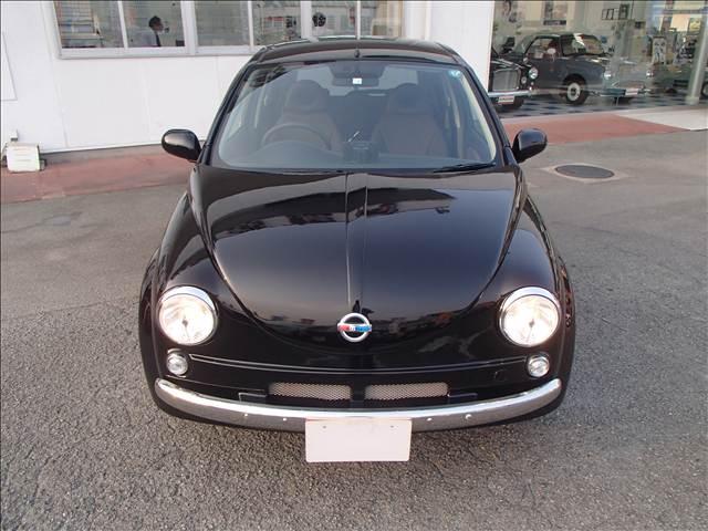 マーチ ハービー仕様★新品ホワイトレタータイヤ★メッキホイールカバー　カロッェリアナビ★地デジＴＶ★ＥＴＣ★スマートキー★プッシュスタート★ハービー仕様★新品ホワイトレタータイヤ★メッキホイールカバー★丸目ヘッドライト★メッキバンパーガード★ＥＴＣ★ウッドパネル★（16枚目）