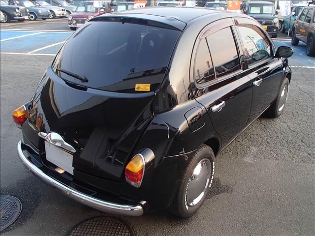 マーチ ハービー仕様★新品ホワイトレタータイヤ★メッキホイールカバー　カロッェリアナビ★地デジＴＶ★ＥＴＣ★スマートキー★プッシュスタート★ハービー仕様★新品ホワイトレタータイヤ★メッキホイールカバー★丸目ヘッドライト★メッキバンパーガード★ＥＴＣ★ウッドパネル★（22枚目）