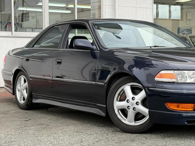 マークII ツアラーＶ★純正フルエアロ★ターボ★ＴＥＩＮ車高調★修復歴無　★ＢＮスポーツワイドフェンダー★純正エアロパーツ★ＨＩＤライト★ＴＥＩＮ車高調★カーボン調パネル★キーレスキー★ＶＶＴ－Ｉエンジン１ＪＺ－ＧＴＥ★純正アルミホイール★ノーマルルック★オークション評価４（18枚目）