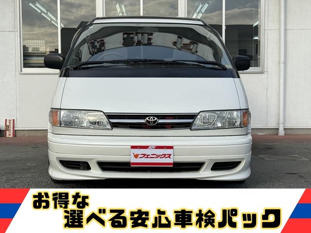 エスティマ ホワイトパールセレクション★スーパーチャージャー★４ＷＤ★　ツインムーンルーフ　社外フルエアロ＆ドアパネル　ＫＹＢショック　禁煙車　ＥＴＣ　バックカメラ　リヤヒーター　ＰＲＡＶＡアルミホイール　イージークロージャードア　キーレスキー　走行５．９万ｋｍ修復歴無（4枚目）