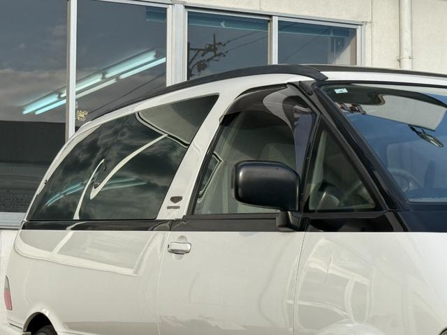 エスティマ ホワイトパールセレクション★スーパーチャージャー★４ＷＤ★　ツインムーンルーフ　社外フルエアロ＆ドアパネル　ＫＹＢショック　禁煙車　ＥＴＣ　バックカメラ　リヤヒーター　ＰＲＡＶＡアルミホイール　イージークロージャードア　キーレスキー　走行５．９万ｋｍ修復歴無（20枚目）