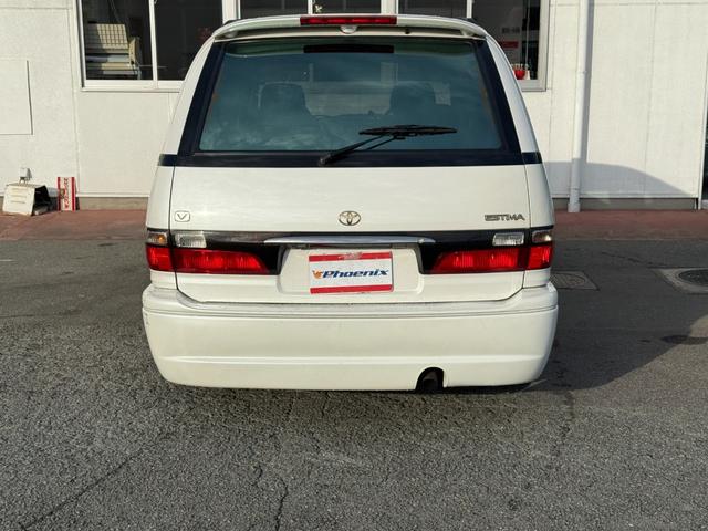 エスティマ ホワイトパールセレクション★スーパーチャージャー★４ＷＤ★　ツインムーンルーフ　社外フルエアロ＆ドアパネル　ＫＹＢショック　禁煙車　ＥＴＣ　バックカメラ　リヤヒーター　ＰＲＡＶＡアルミホイール　イージークロージャードア　キーレスキー　走行５．９万ｋｍ修復歴無（36枚目）