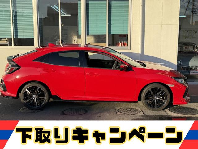 シビック ハッチバック★６ＭＴ★ＶＴＥＣターボ★無限ＬＥＤテールランプ　ハーフレザーシート　ＬＥＤライト　純正フルエアロ　シートヒーター　純正１８インチアルミ　ホンダセンシング　バックカメラ　スマートキー　ビルトインＥＴＣ２．０　地デジＴＶ　パワーシート　６速ＭＴターボ（6枚目）