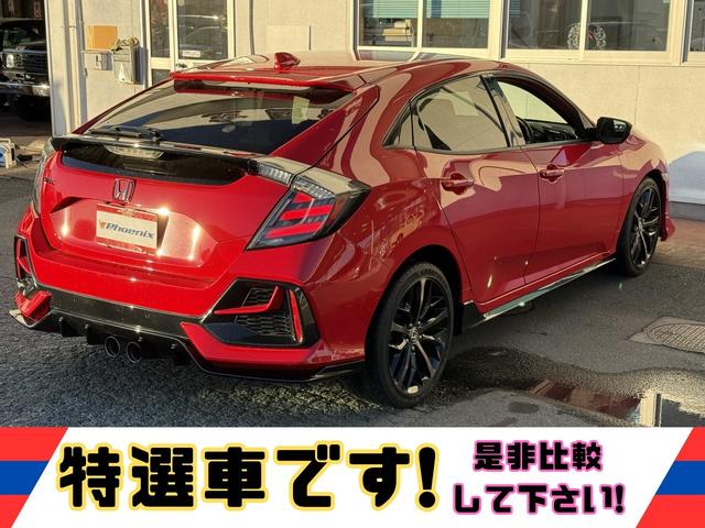 シビック ハッチバック★６ＭＴ★ＶＴＥＣターボ★無限ＬＥＤテールランプ　ハーフレザーシート　ＬＥＤライト　純正フルエアロ　シートヒーター　純正１８インチアルミ　ホンダセンシング　バックカメラ　スマートキー　ビルトインＥＴＣ２．０　地デジＴＶ　パワーシート　６速ＭＴターボ（7枚目）