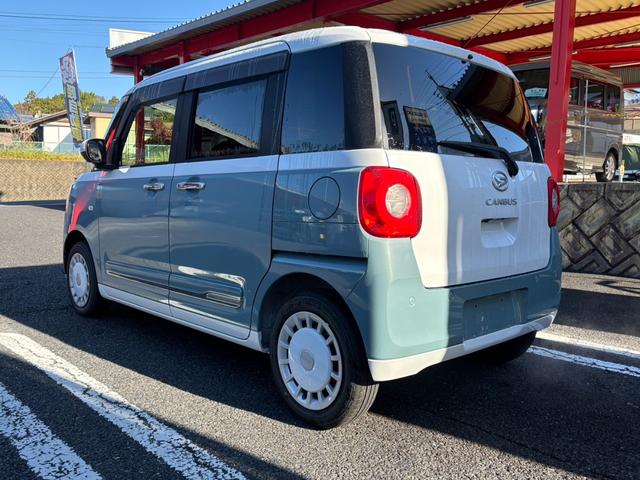 ムーヴキャンバス ストライプスＧ　パノラマモニター・届出済未使用車・両側電動スライドドア・プッシュスタート・電動パーキングブレーキ・衝突被害軽減ブレーキ・ＬＥＤヘッド・フォグランプ・シートヒーター（17枚目）