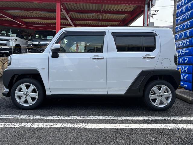 タフト Ｇ　クロムベンチャー　軽ＳＵＶ・届出済未使用車・ガラスルーフ・ルーフレール・シートヒーター・スマートアシスト・スマートキー・電動パーキング・バックカメラ・ＵＳＢソケット・ＬＥＤヘッドライト・フォグ・純正アルミ（16枚目）
