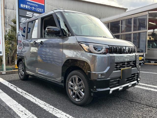 デリカミニ Ｔ　プレミアム　４ＷＤ・届出済未使用車・ターボ・両側パワースライド・マイパイロット・スマートキー・ＬＥＤ・フォグ・シートヒーター・デジタルルームミラー・衝突被害軽減ブレーキ・サーキュレーター・シートバックテーブル（10枚目）