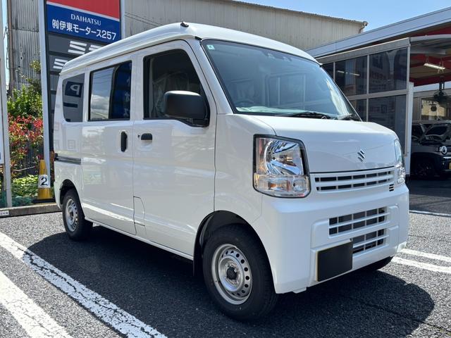エブリイ ＰＡリミテッド　ハイルーフ・４ＷＤ・ＣＶＴ・届出済未使用車・現行型・セーフティサポート・衝突被害軽減・キーレス・エアコン・パワステ・パワーウインドウ・ＵＳＢソケット・オートライト・オートハイビーム（11枚目）