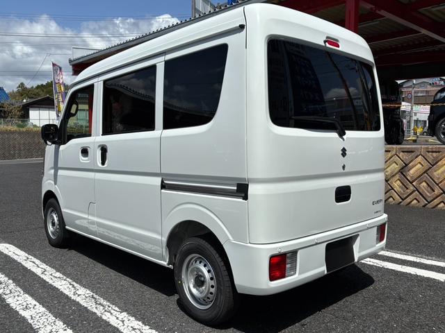 エブリイ ＰＡリミテッド　ハイルーフ・４ＷＤ・ＣＶＴ・届出済未使用車・現行型・セーフティサポート・衝突被害軽減・キーレス・エアコン・パワステ・パワーウインドウ・ＵＳＢソケット・オートライト・オートハイビーム（19枚目）