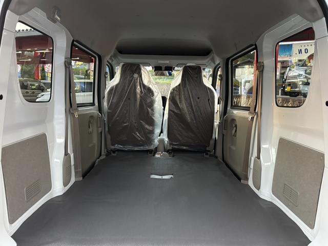 ミニキャブバン Ｍ　届出済未使用車・ＣＶＴ・エブリィＯＥＭ・４ＷＤ・ＰＡリミテッド・衝突被害軽減ブレーキ・軽バン・コーナーセンサー・オートライト・オートマチックハイビーム・ＵＳＢソケット・ＡＭ／ＦＭラジオ・フルフラット（29枚目）