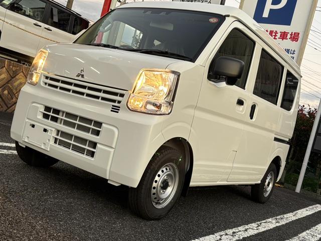 ミニキャブバン Ｍ　届出済未使用車・ＣＶＴ・エブリィＯＥＭ・４ＷＤ・ＰＡリミテッド・衝突被害軽減ブレーキ・軽バン・コーナーセンサー・オートライト・オートマチックハイビーム・ＵＳＢソケット・ＡＭ／ＦＭラジオ・フルフラット（31枚目）
