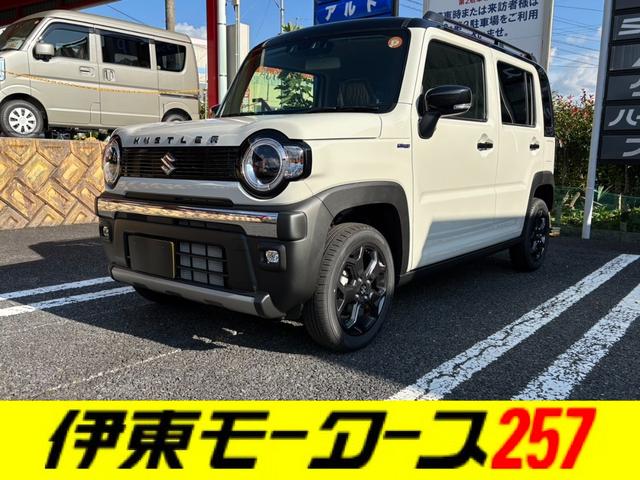 ハスラー タフワイルド　現行型・４ＷＤ・ハイブリッド・届出済未使用車・衝突被害軽減ブレーキ・ＬＥＤヘッドライト・プッシュスタート・スマートキー・アダプティブクルコン・全車速追従・シートヒーター（9枚目）