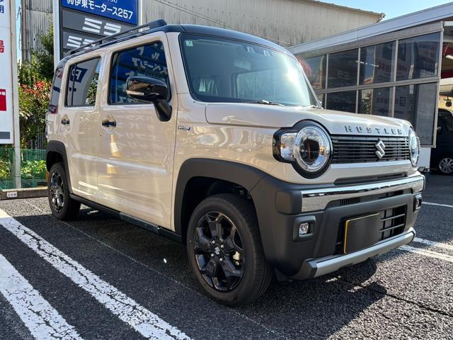 ハスラー タフワイルド　現行型・４ＷＤ・ハイブリッド・届出済未使用車・衝突被害軽減ブレーキ・ＬＥＤヘッドライト・プッシュスタート・スマートキー・アダプティブクルコン・全車速追従・シートヒーター（11枚目）