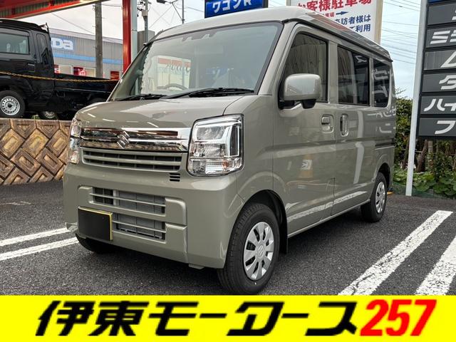 エブリイ ジョイン　ハイルーフ・４ＷＤ・ＣＶＴ・届出済未使用車・現行型・ＬＥＤヘッド・セーフティサポート・衝突被害軽減・スマートキー・パワーウインドウ・ＵＳＢソケット・シートヒーター・リアヒーター・イージークローザー（9枚目）