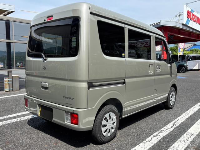 エブリイ ジョインターボ　ハイルーフ・ディスプレイオーディオ・バックカメラ・４ＷＤ・ＣＶＴターボ・現行型・届出済未使用車・ＬＥＤヘッド・イージークローザー・衝突被害軽減ブレーキ・スマートキー・パワーウインドウ・ＵＳＢソケット（25枚目）