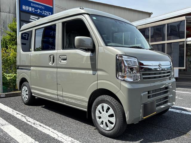 エブリイ ジョインターボ　ハイルーフ・ディスプレイオーディオ・バックカメラ・４ＷＤ・ＣＶＴターボ・現行型・届出済未使用車・ＬＥＤヘッド・イージークローザー・衝突被害軽減ブレーキ・スマートキー・パワーウインドウ・ＵＳＢソケット（67枚目）