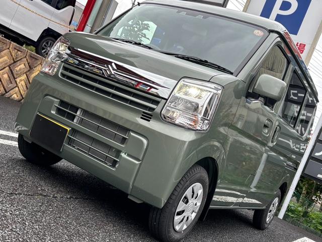 エブリイ ジョイン　ハイルーフ・４ＷＤ・５ＭＴ・届出済未使用車・現行型・ＬＥＤヘッド・シートヒーター・リアヒーター・セーフティサポート・衝突被害軽減・キーレス・パワーウインドウ・ＵＳＢソケット（72枚目）