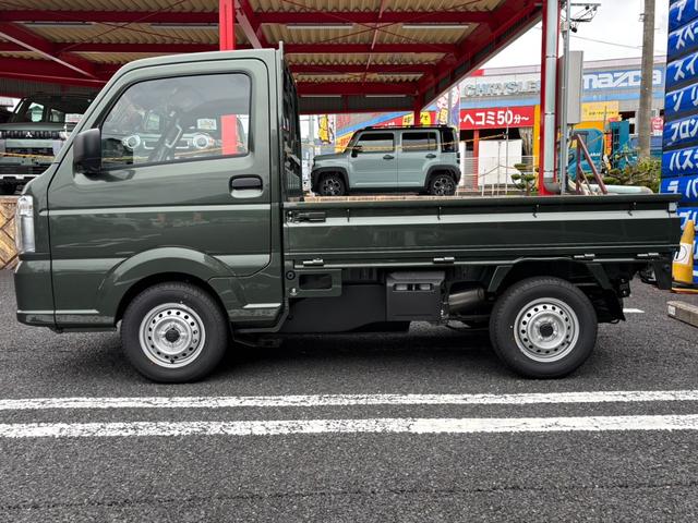 キャリイトラック ＫＣエアコン・パワステ　５ＭＴ・セーフティ・４ＷＤ・届出済未使用車・衝突被害軽減ブレーキ・キーレス・パワーウインドウ・７型・アイドリングストップ・オートライト・オートハイビーム・リアパーキングセンサー（19枚目）