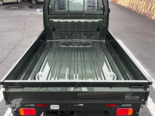 キャリイトラック ＫＣエアコン・パワステ　５ＭＴ・セーフティ・４ＷＤ・届出済未使用車・衝突被害軽減ブレーキ・キーレス・パワーウインドウ・７型・アイドリングストップ・オートライト・オートハイビーム・リアパーキングセンサー（26枚目）