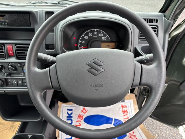 キャリイトラック ＫＣエアコン・パワステ　５ＭＴ・セーフティ・４ＷＤ・届出済未使用車・衝突被害軽減ブレーキ・キーレス・パワーウインドウ・７型・アイドリングストップ・オートライト・オートハイビーム・リアパーキングセンサー（40枚目）