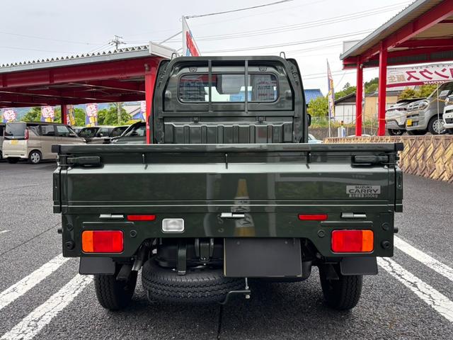 キャリイトラック ＫＣエアコン・パワステ　５ＭＴ・セーフティ・４ＷＤ・届出済未使用車・衝突被害軽減ブレーキ・キーレス・パワーウインドウ・７型・アイドリングストップ・オートライト・オートハイビーム・リアパーキングセンサー（63枚目）