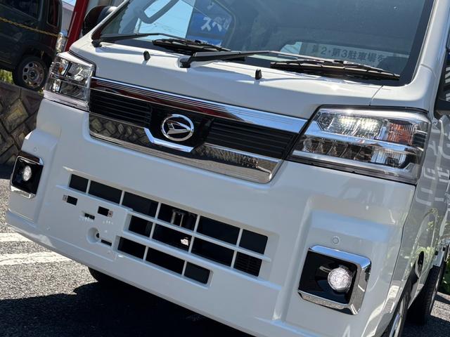 ハイゼットトラック ジャンボエクストラ　ＣＶＴ・４ＷＤ・届出済未使用車・ＬＥＤヘッド・フォグ・パワーウインドウ・荷台作業灯・スマートキー・衝突被害軽減・エアコン・パワステ・オーバーヘッドシェルフ・コーナーセンサー・アイドリングストップ（30枚目）
