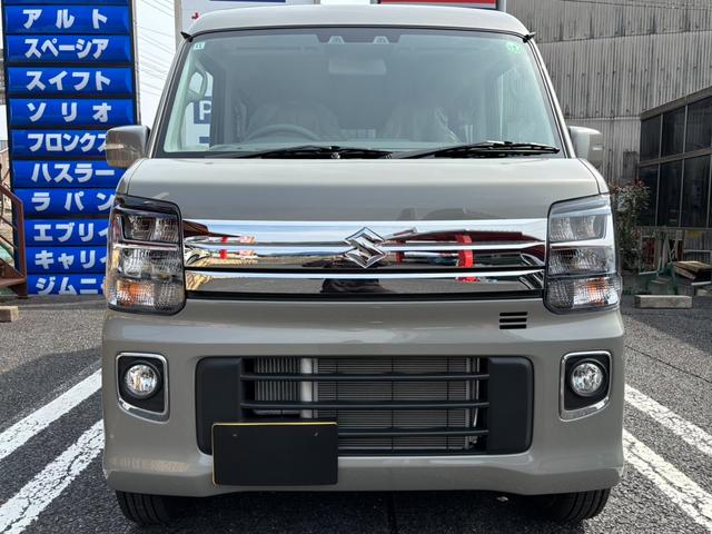 エブリイワゴン PZターボスペシャル 現行型・ハイルーフ・パートタイム4WD・届出済未使用車・LEDヘッド・フォグ・ルーフコンソール・プッシュスタート・両側パワースライド・オートステップ・衝突被害軽減・リアヒーター・USBソケット(65枚目)