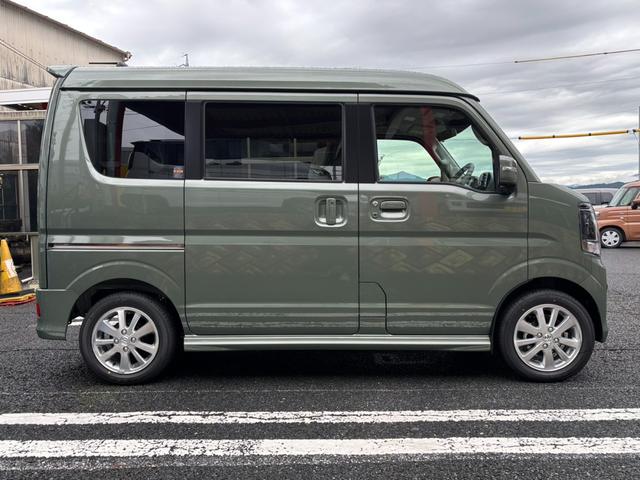 エブリイワゴン PZターボスペシャル 現行型・ハイルーフ・パートタイム4WD・届出済未使用車・LEDヘッド・フォグ・ルーフコンソール・プッシュスタート・両側パワースライド・オートステップ・衝突被害軽減・リアヒーター・USBソケット(24枚目)