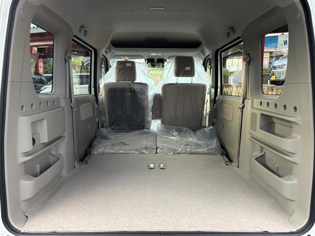 タウンボックス G ハイルーフ・エブリィワゴンOEM・パートタイム4WD・CVTターボ・届出済未使用車・左側電動スライド・ルーフコンソール・衝突被害軽減ブレーキ・シートヒーター・リアヒーター・LEDヘッドライト・フォグ(28枚目)