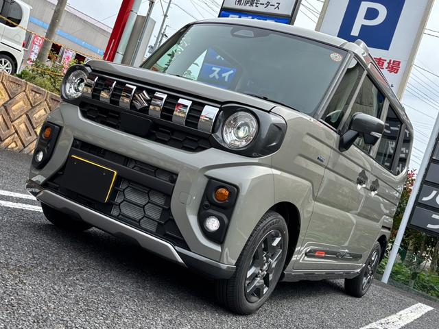 スペーシアギア ハイブリッドＸＺ　ターボ　４ＷＤ・ターボ・ハイブリッド・届出済未使用車・パドルシフト・オットマン・両側パワースライド・電動パーキング・ＵＳＢ・ステアリングヒーター・シートヒーター・ＬＥＤヘッド・フォグ・シーリングファン（36枚目）