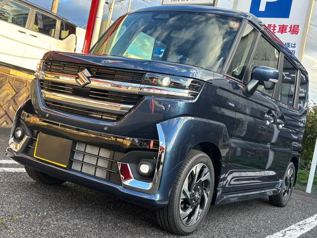 スペーシアカスタム ハイブリッドXSターボ 届出済未使用車・ターボ・4WD・両側電動・ハイブリッド・HUD・両側電動スライド・電動パーキング・オットマン・ステアリングヒーター・シートヒーター・LEDヘッド・フォグ・シーリングファン・後席テーブル(29枚目)