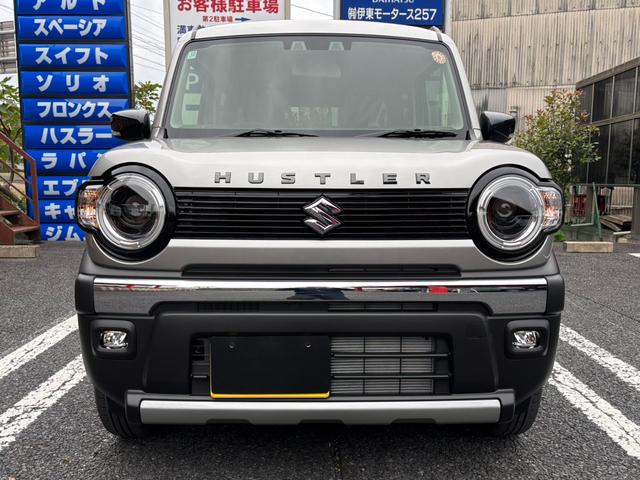 ハスラー タフワイルドターボ　４ＷＤ・ハイブリッド・ターボ・届出済未使用車・現行型・衝突被害軽減ブレーキ・パドルシフト・ＬＥＤヘッドライト・プッシュスタート・スマートキー・アダプティブクルコン・全車速追従・シートヒーター（10枚目）