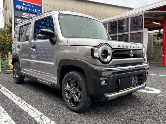 ハスラー タフワイルドターボ　４ＷＤ・ハイブリッド・ターボ・届出済未使用車・現行型・衝突被害軽減ブレーキ・パドルシフト・ＬＥＤヘッドライト・プッシュスタート・スマートキー・アダプティブクルコン・全車速追従・シートヒーター（11枚目）